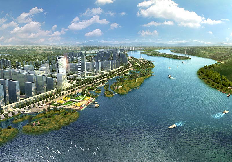 湘潭湘江风光带景观整合提升规划 - wonder design