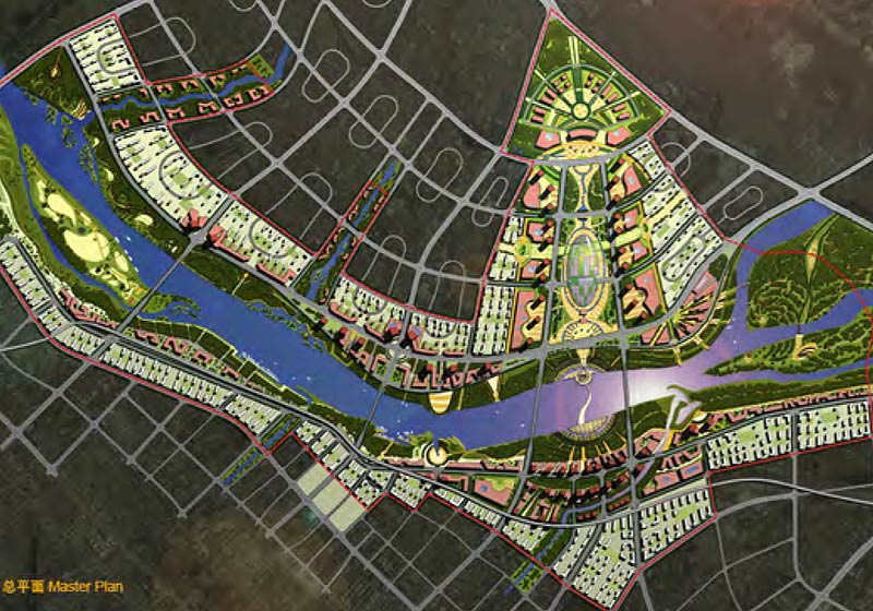 辽阳河东新城控制性详细规划及城市设计 - wonder design